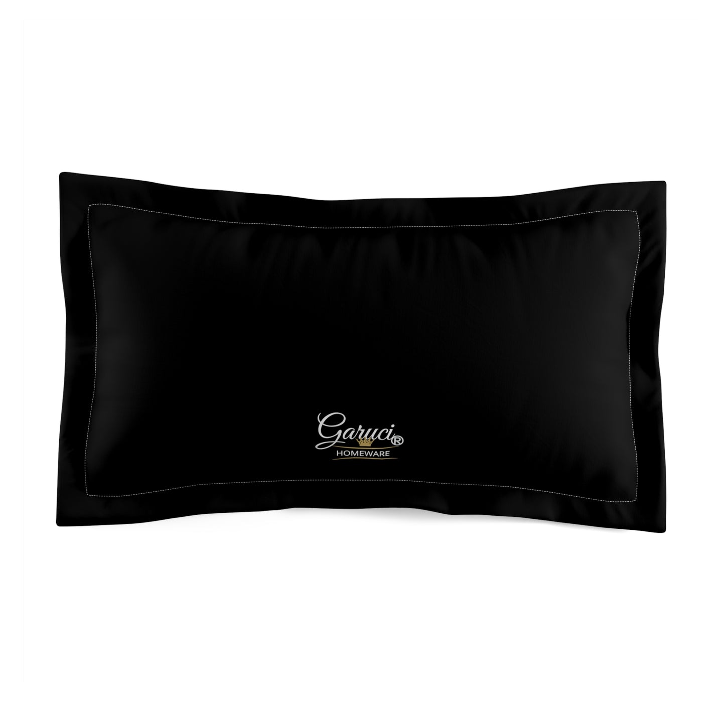 Funda de Cojín Microfibra Negro GARUCI