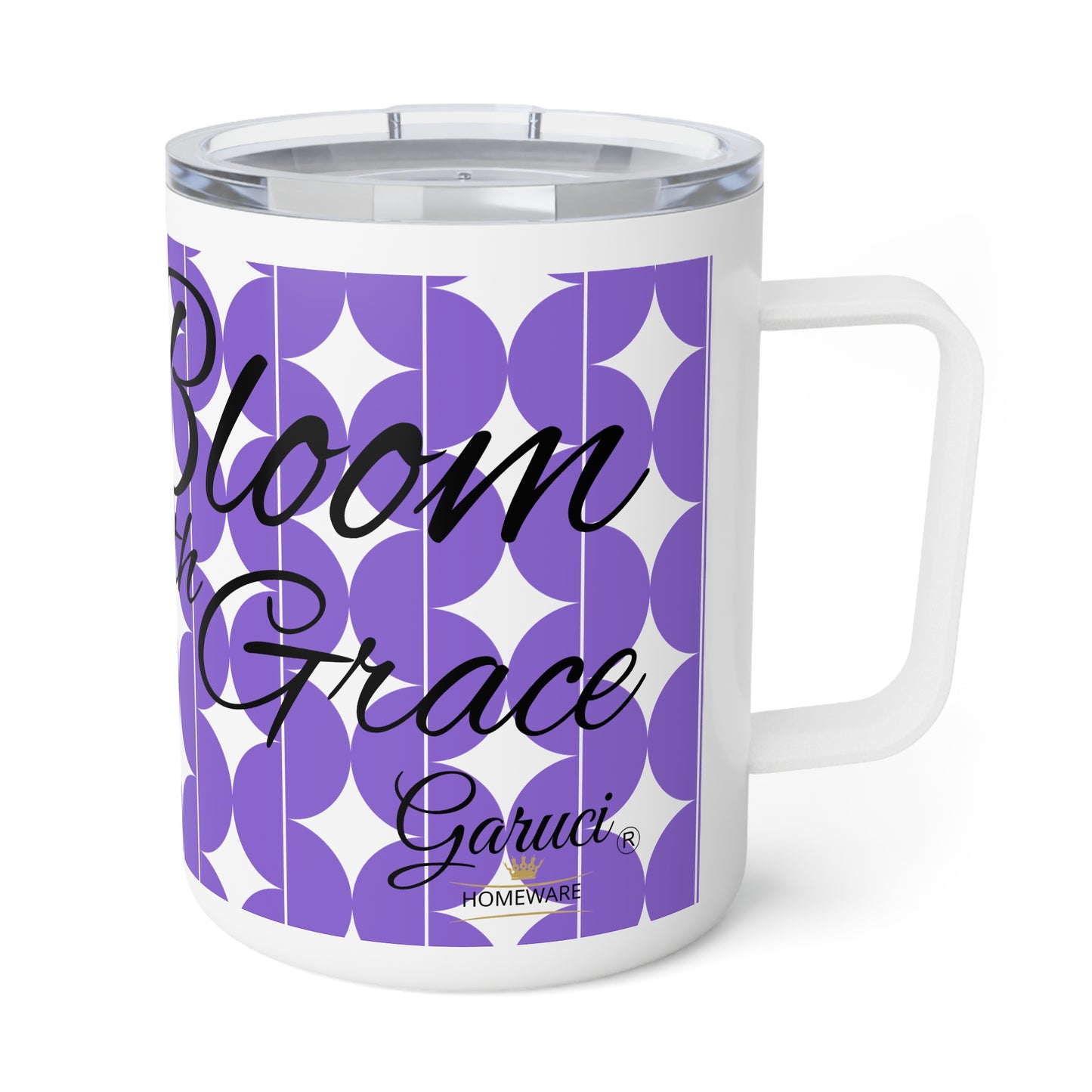 Insulated Coffee Mug, 10oz Bloom with Grace