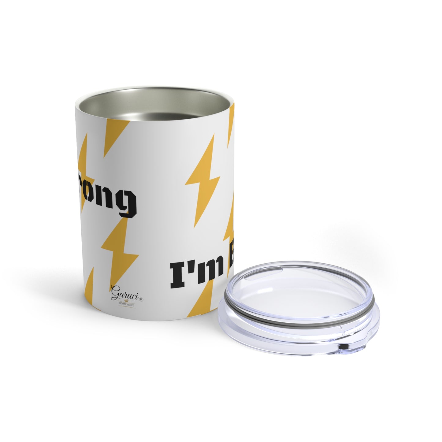 SOY HOMBRES FUERTES Y VALIENTES - Vaso 10oz