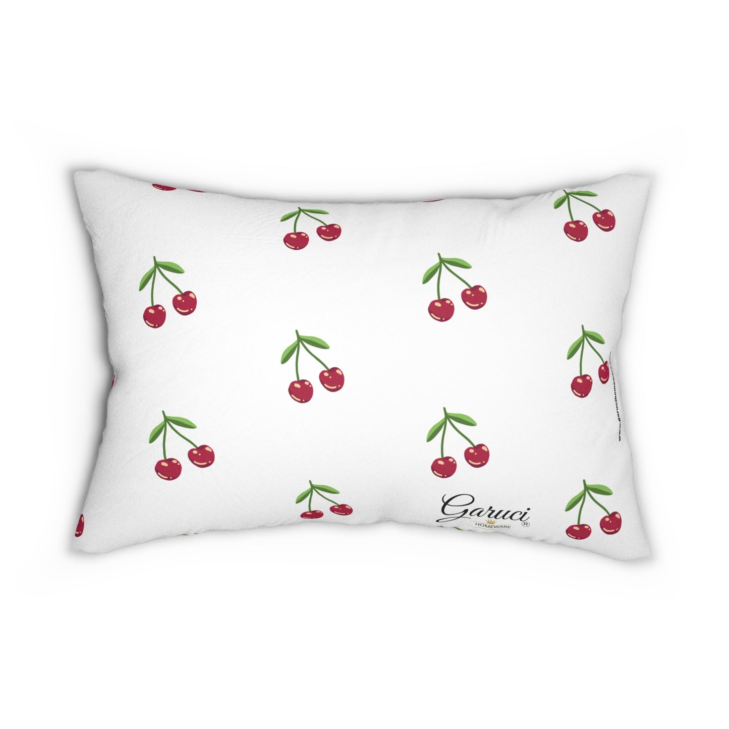 Very Cherry Deluxe Lumbar Pillow