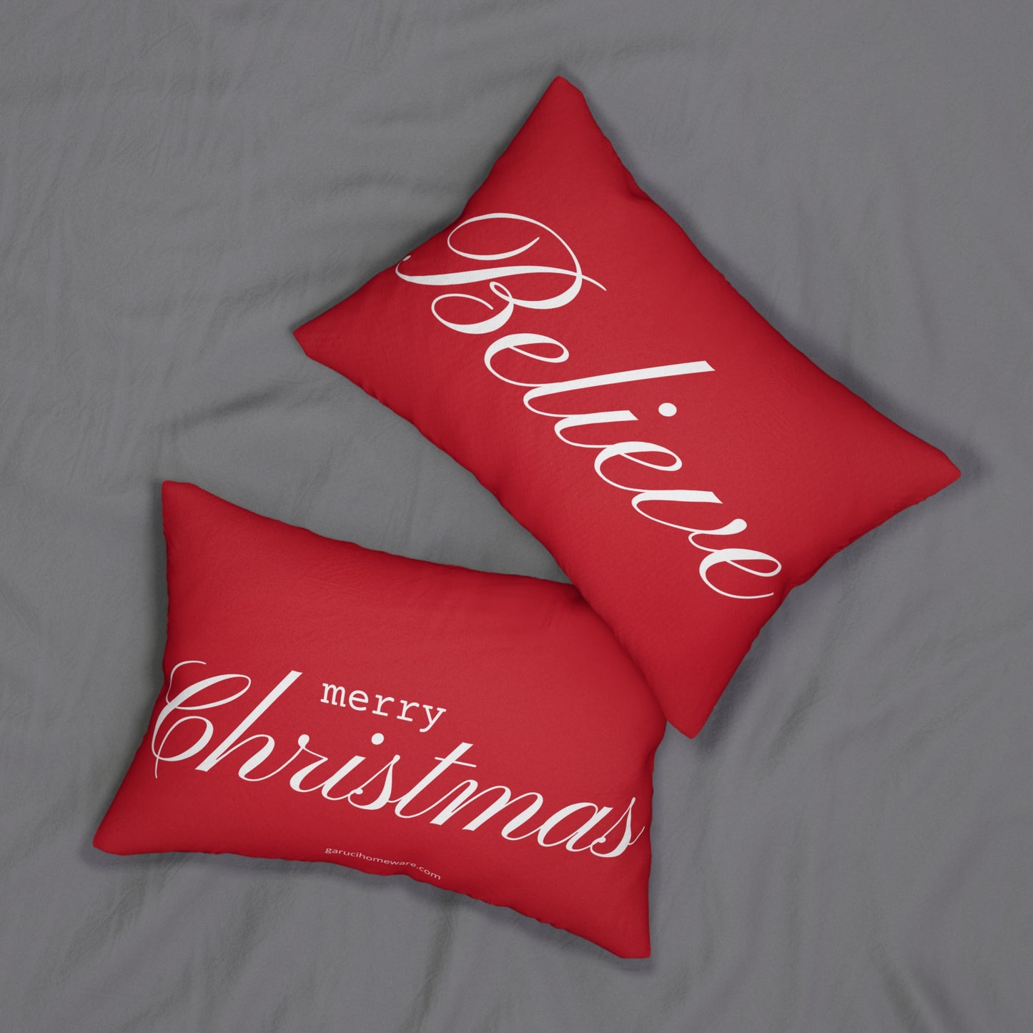 Merry Christmas Lumbar Pillow