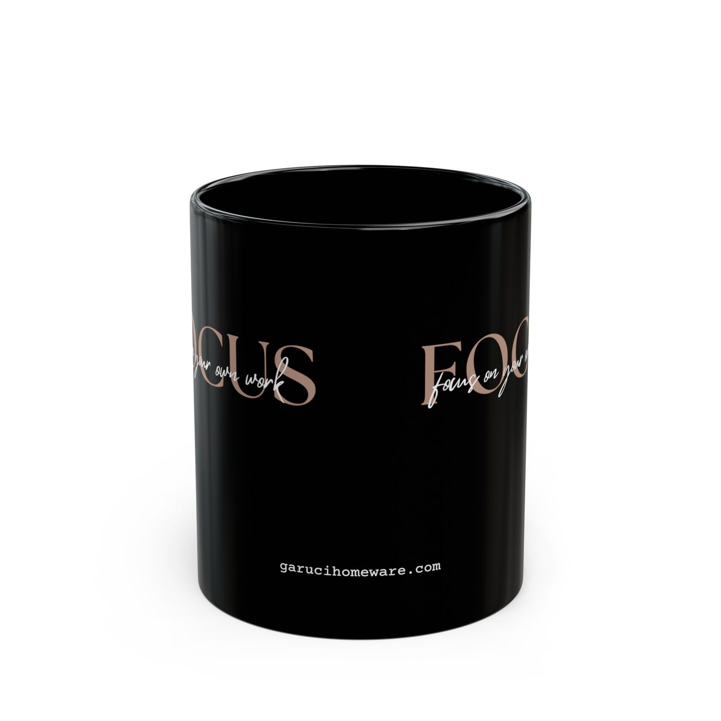 FOCUS Black Mug